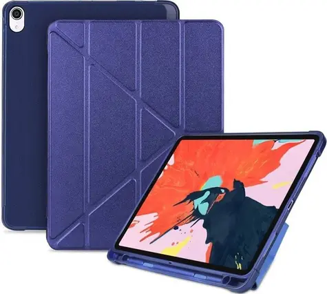 Etui Epico Fold z klapką do Apple iPad Air 10,9" (2020), niebieskie