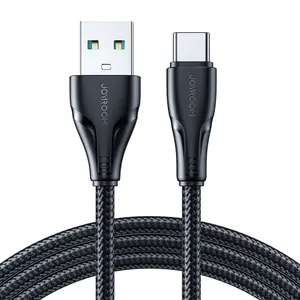 Joyroom S-UC027A11 Surpass Kabel ładujący USB-A (M) - USB-C (M) 3A 1,2 m czarny