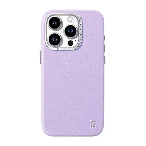 Joyroom PN-15F1 Starry etui ochronne do Apple iPhone 15 Pro fioletowe 