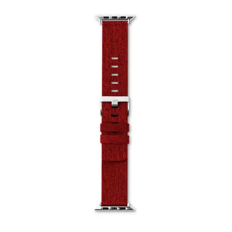 Pasek Epico Canvas do Apple Watch 38/40/41mm czerwony