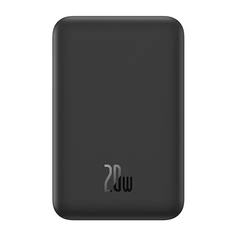 Baseus P10022107113-00 czarny / Powerbank / 5000mAh / USB-C / MagSafe / 20W