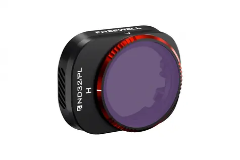 Szary filtr polaryzacyjny Freewell ND32/PL do DJI Mini 4 Pro