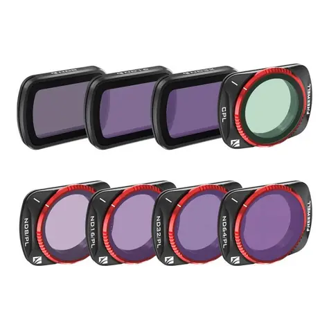 Zestaw ośmiu filtrów Freewell All Day do DJI OSMO Pocket 3