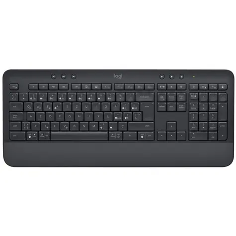 Logitech K650 Graphite / Klawiatura bezprzewodowa / BT / 2,4 GHz / Układ CZ&SK