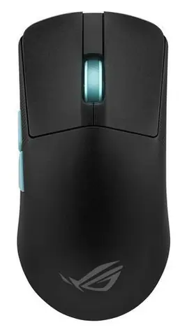 Asus ROG Harpe Ace Aim Lab Edition czarny / bezprzewodowa mysz do gier / optyczna / 36000 DPI / 5 przycisków / 2,4 GHz / BT 