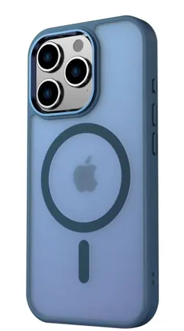 Etui Swissten MagStick FLEX do Apple iPhone 15 Pro niebieskie