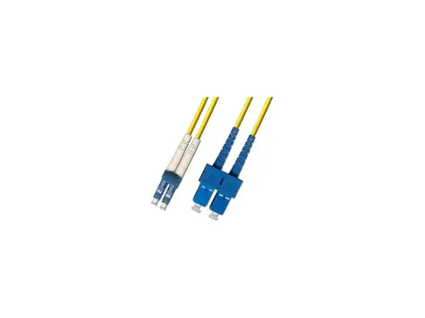 Kabel optyczny OEM LC-SC 9/125um SM, duplex, 2m / OS2O