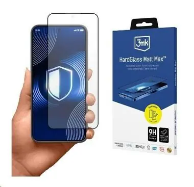 Szkło hartowane 3mk HardGlass Matt Max do Apple iPhone 15 Pro