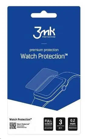 3mk Ochrona zegarka Elastyczne szkło hybrydowe do Motorola Moto Watch 100 (3 szt.)