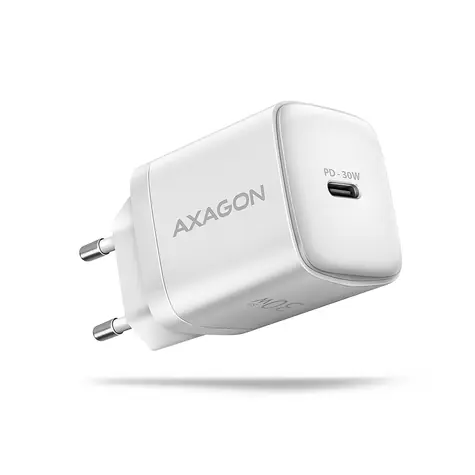 Axagon ACU-PD30W biały / ładowarka sieciowa / 1x USB-C / 30W