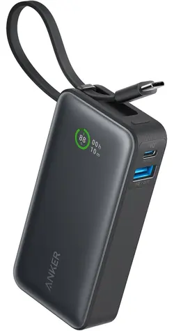 Anker 545 Nano 10 000 mAh czarny / Powerbank / 1x USB-C / 1x USB-A