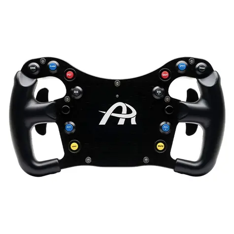 Ascher Racing F28-SC V2 / Kierownica wyścigowa / 28,5cm / 2 łopatki / 18 elementów sterujących