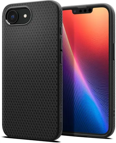 Etui ochronne Spigen Liquid Air do Apple iPhone 16e matowa czerń