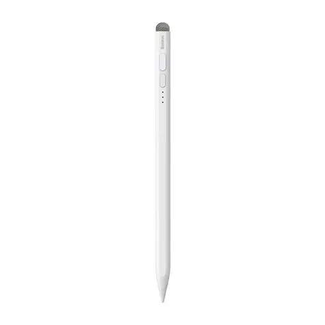 Baseus Stylus Smooth Writing 2 z diodami LED wskazującymi stan baterii (aktywny + pasywny) biały