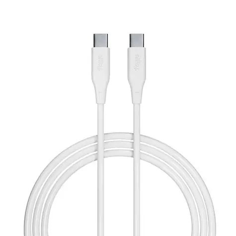 Allity AUC-02 Kabel danych USB-C/USB-C 1m 100W biały
