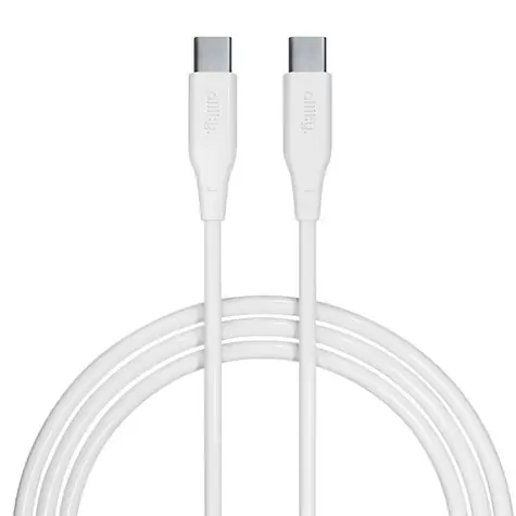 Allity AUC-02 Kabel danych USB-C/USB-C 2m 60W biały