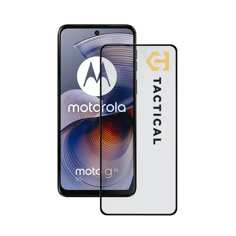 Szkło Tactical Glass Shield 5D do Motorola G55 czarne