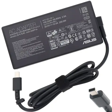 Oryginalny adapter Asus 200W / 20V / 3P(PROSTOKĄT)