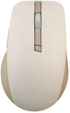 Asus MD200 Silent PLUS Beige / bezprzewodowa mysz optyczna / biurowa / optyczna / dla osób praworęcznych / 4200 DPI / USB+BT