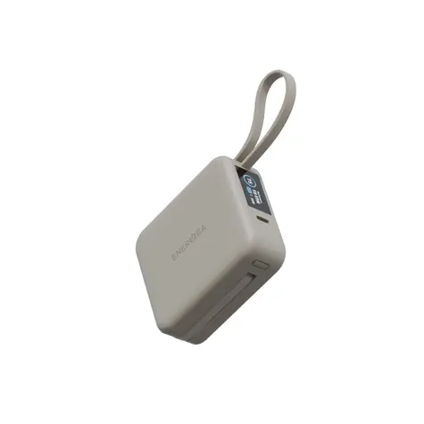 Power bank Energea MagPac Mini PLUS beżowy / 10000mAh / MagSafe / 3x USB-C