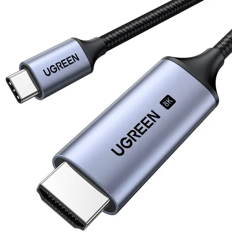 Ugreen 90451 USB-C - Adapter HDMI / 8K / 1,5 m czarny