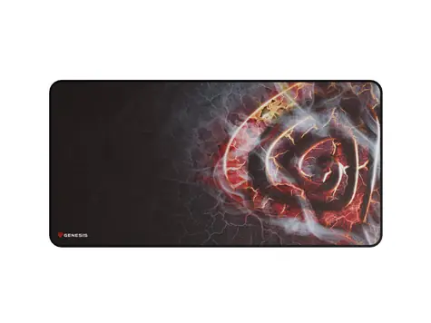 Genesis Carbon 500 Maxi Lava G2 czarna / podkładka pod mysz gamingową / 900 x 450 x 2,5 mm 
