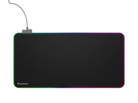 Genesis Boron 500 XXL RGB czarny / podkładka pod mysz gamingową / 800 x 300 x 4 mm 