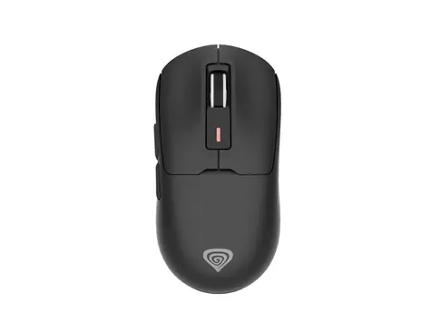 Genesis Zircon 660 czarna / Mysz bezprzewodowa / Optyczna / 12000 DPI / 6 przycisków / 2,4 GHz