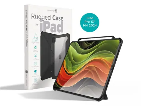 Etui Mobile Origin Rugged do Apple iPad Pro 13" M4 2024 czarne
