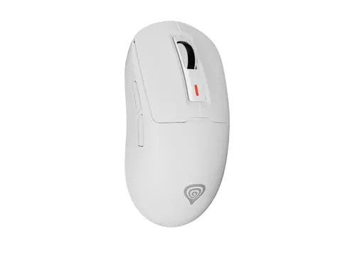 Genesis Zircon 660 Pro Wireless biała / mysz optyczna dla graczy / 12000 DPI / 6 przycisków / USB / 1,8 m
