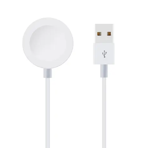 Kabel ładujący Obal:Me do Apple Watch USB-A, biały