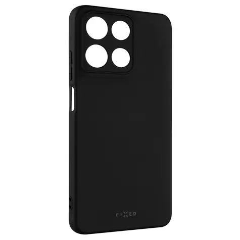 Gumowana tylna obudowa FIXED Story do Motorola Moto G15/Power w kolorze czarnym