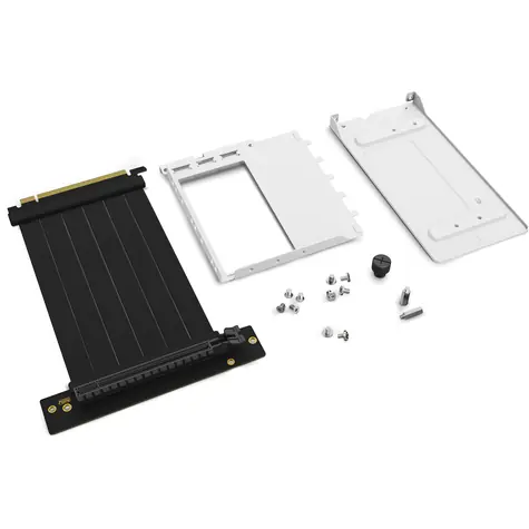 Sharkoon CA500/AK SERIES VGCK 4.0 biały / Kabel Riser / PCIe x16 4.0