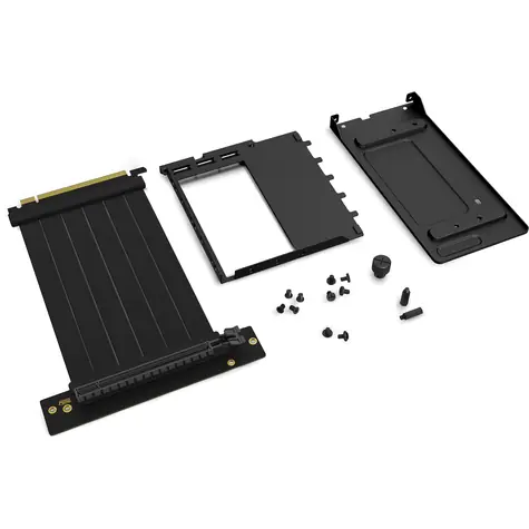 Sharkoon CA500/AK SERIES VGCK 4.0 czarny / Kabel Riser / PCIe x16 4.0