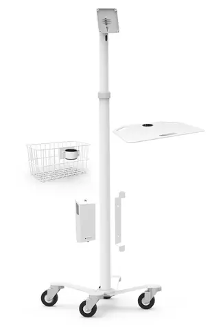 Compulocks RF02BKTW Akcesoria do stojaków mobilnych białe