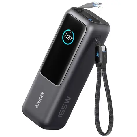 Powerbank Anker ZOLO 25 000 mAh 165 W szary / 3x USB-C i 1x USB-A