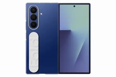 Przezroczyste etui z paskiem do Samsung Fold7