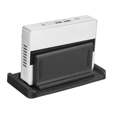 Brateck CPB-23 Wielofunkcyjny uchwyt do mini PC czarny / VESA
