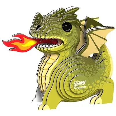 Eugy Eko 3D puzzle Smok