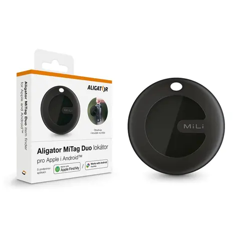Aligator MiTag Duo - lokalizator dla Apple i Androida