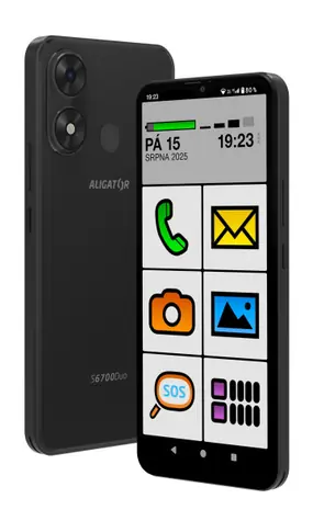 Aligator S6700 SENIOR czarny
