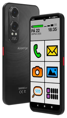Aligator S8000 SENIOR czarny