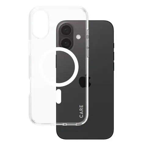 Etui PanzerGlass CARE do Apple iPhone 16 PLUS MagSafe Urban Combat przezroczyste/białe