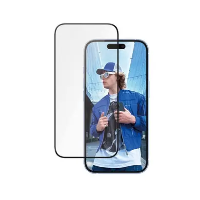 PanzerGlass Ceramic Apple iPhone 16/15 z ramką montażową