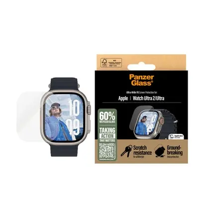 Szkło ochronne PanzerGlass Apple Watch Ultra z ramką montażową