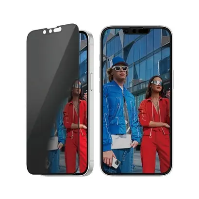 PanzerGlass Privacy Apple iPhone 16e/14/13/13 Pro z ramką montażową