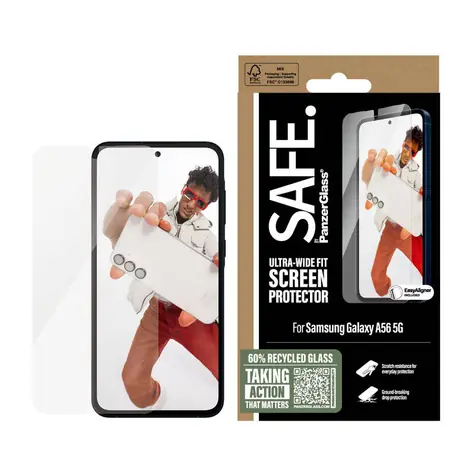 PanzerGlass SAFE Samsung Galaxy A56 5G z ramką montażową