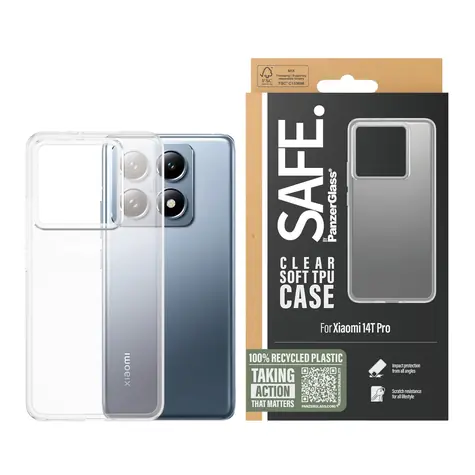 PanzerGlass SAFE Hardcase do XIAOMI 14T Pro przezroczysty
