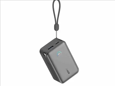 Anker Nano 10000mAh czarny / Powerbank / 45W z kablem / USB-C