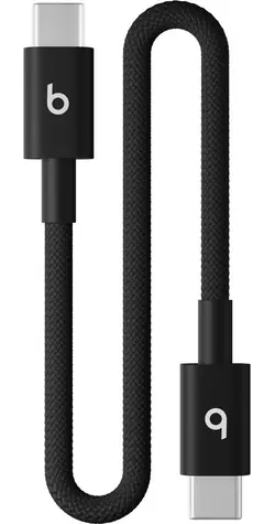 Kabel Beats USB-C (M) - USB-C (M) 20 cm czarny / pleciony / 60 W